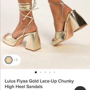Lulus Size 9 platform heels
